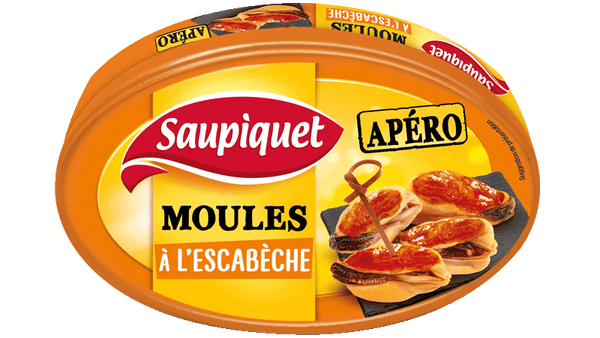 Saupiquet | Moules à l’escabèche, la boite de 115g