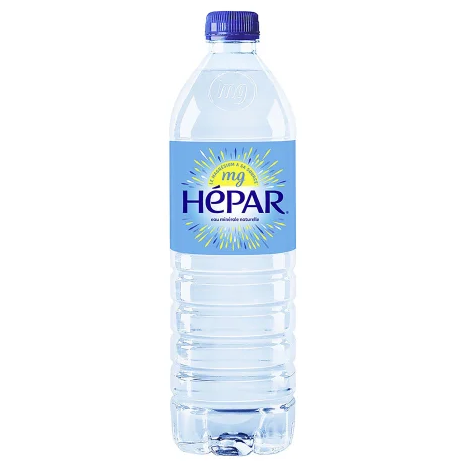 HEPAR | Eau minérale naturelle, la bouteille de 1L