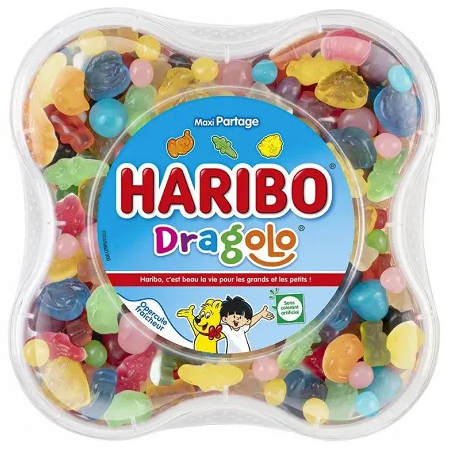 HARIBO | Bonbons dragolo boite à partager  750gr