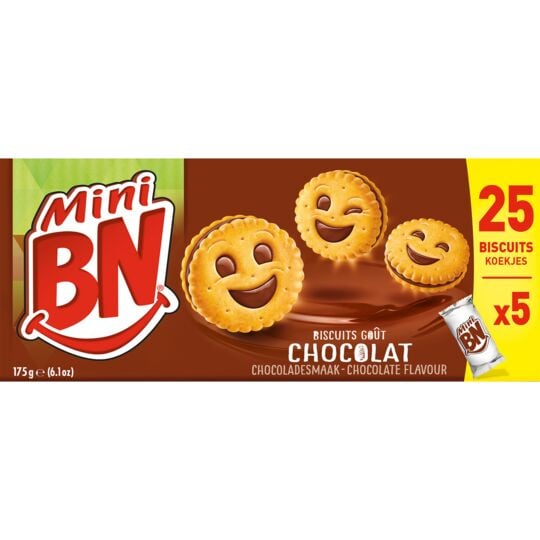 BN | Biscuits mini goût chocolat 175g