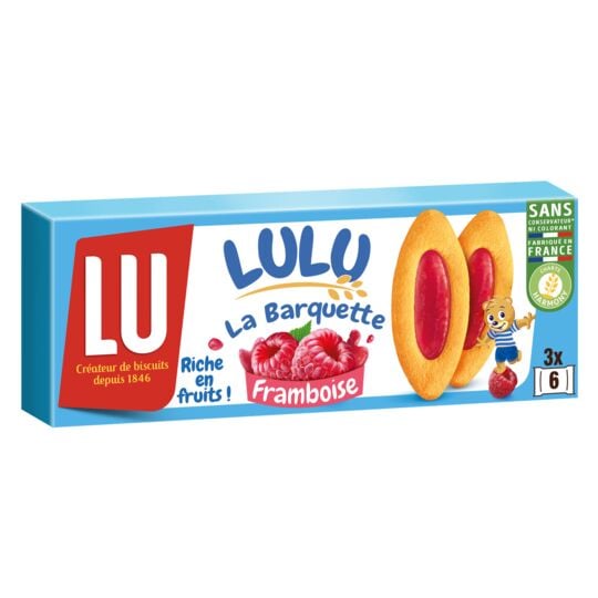 LU | LULU La Barquette à la framboise - 3 sachets - 120g