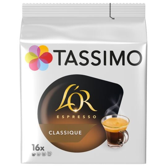 TASSIMO | Café 16 dosettes  L'or café espresso classique 208g