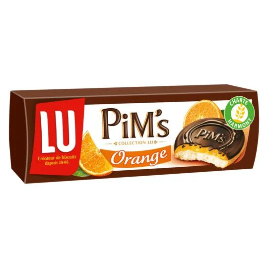 LU | Biscuits génoises nappées à l'orange et au chocolat Pim's 150gr