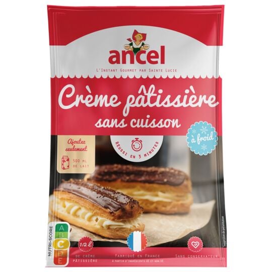 ANCEL | Crème pâtissière sans cuisson 125g