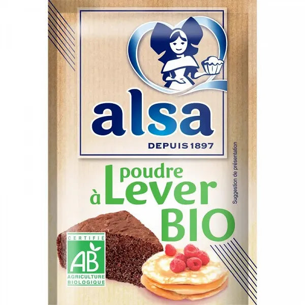 ALSA | Poudre à lever bio (5x10g) 50g