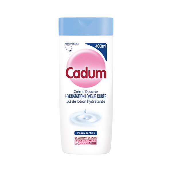 CADUM  Crème de Douche Hydratation longue durée 400 ml