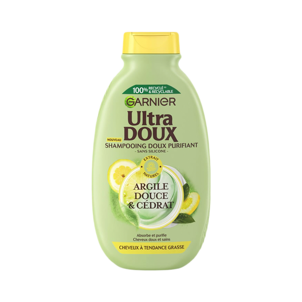 GARNIER  Shampooing argile douce cedrat 250ml