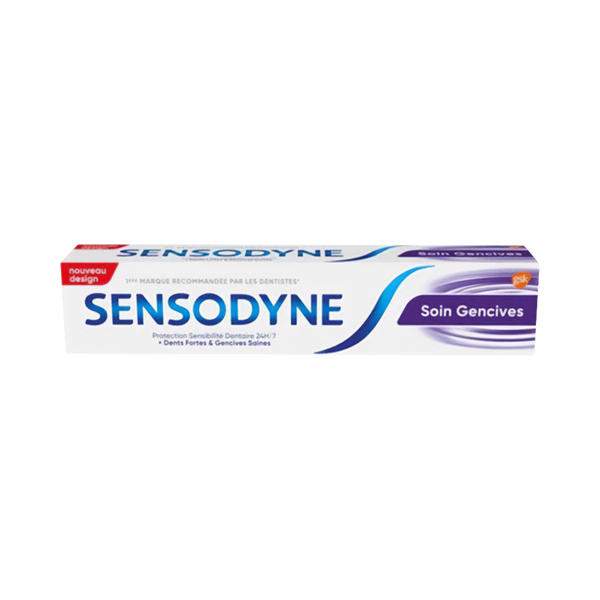 SENSODYNE | Dentifrice Soins Gencives 24h, le tube de 75ml