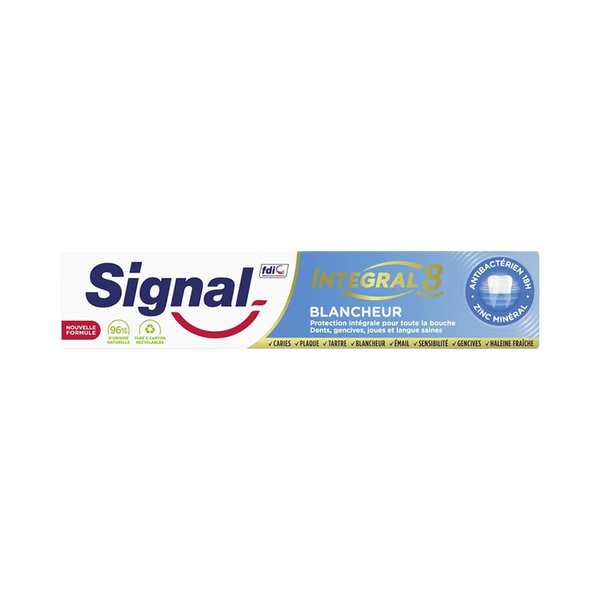 SIGNAL | Dentifrice Blancheur Intégral 8, le tube de 75ml